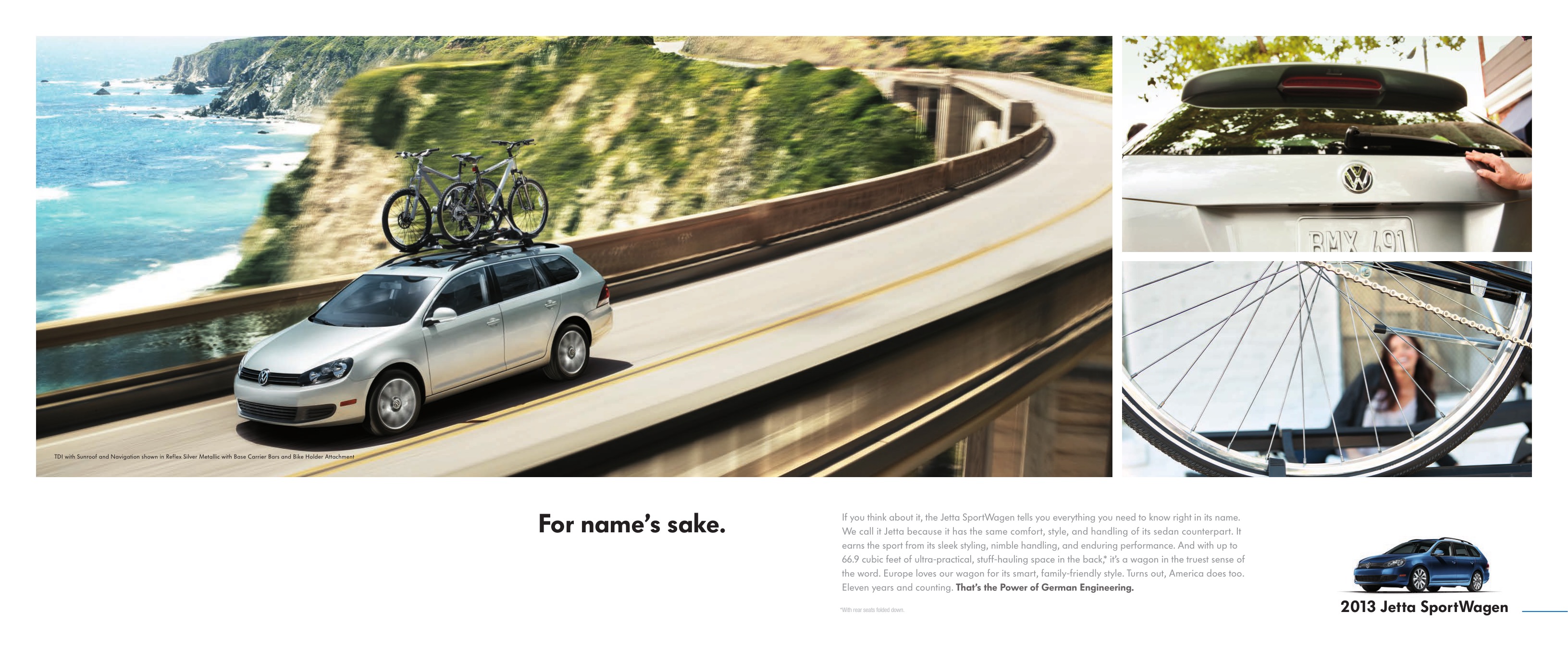 2013 VW Jetta Sport Wagen Brochure Page 1